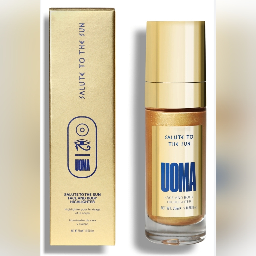 UOMA Quartz Glow Highlighter Face & Body NIB